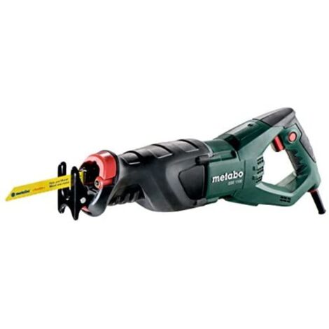 Sega a sciabola SSE 1100 - 1100W - Corsa lama 28 mm - Scatola Metabo