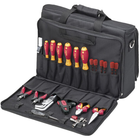 Wiha Set di utensili da tecnico di assistenza Assortiti, 30 pz., con borsa (43879)
