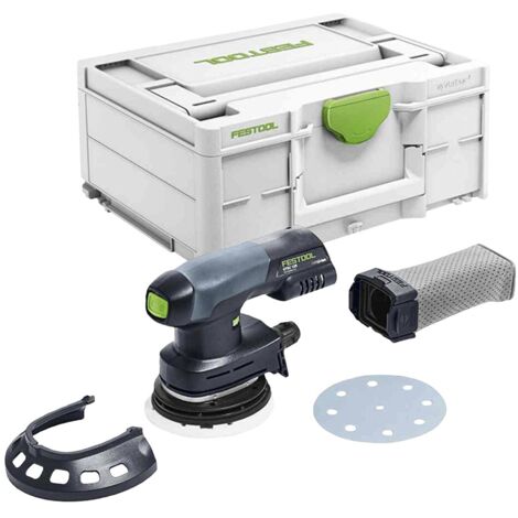 Levigatrice rotorbitale a batteria Festool ETSC 125-Basic senza batteria senza caricabatterie in Systainer