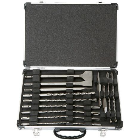 Makita D-42444 Set scalpelli e punte SDS-Plus 17 pezzi