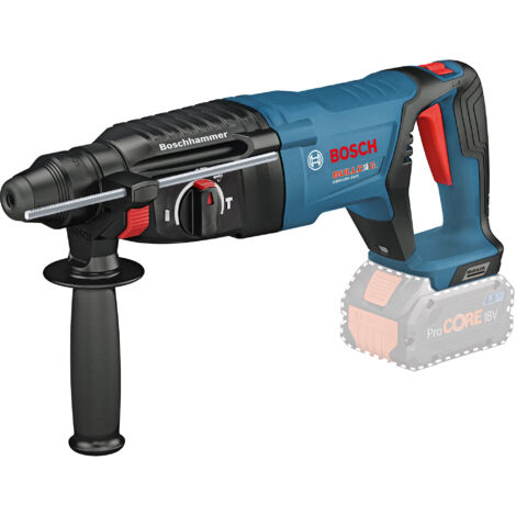 Martello perforatore a batteria Bosch GBH 18V-26 D con SDS-Plus senza batteria senza caricabatterie in confezione