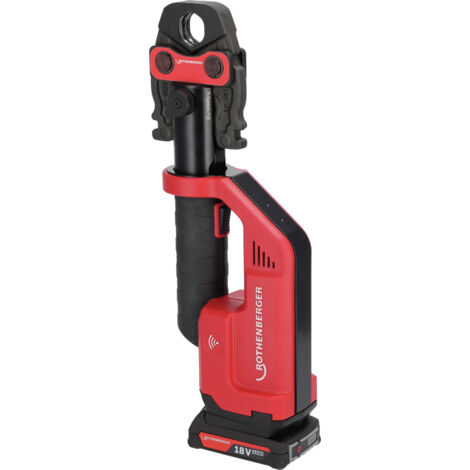 Crimpatrice a batteria Rothenberger Compact III SET SV15-22-28,2Ah AMPShare