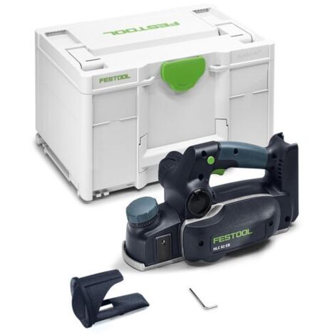 Festool – Pialletto a batteria 18V HLC 82 – Profondità di taglio 2,5 mm – Motore EC-TEC brushless – Taglio a spirale per finitura fine (1/5)