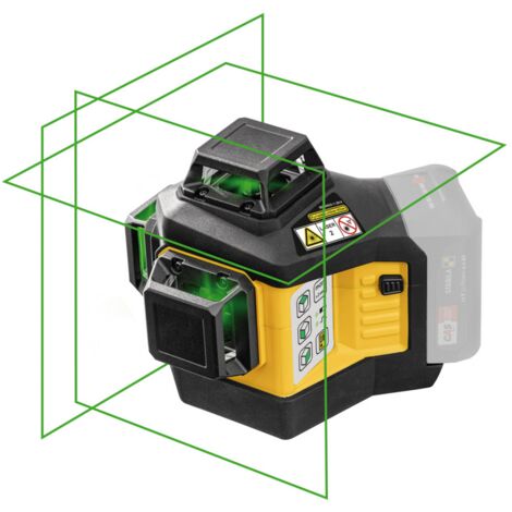 Laser multilinea Stabila LAX 600 G, sistema a 12 V, set di 5 pezzi, senza batteria e caricatore CAS (1/4)