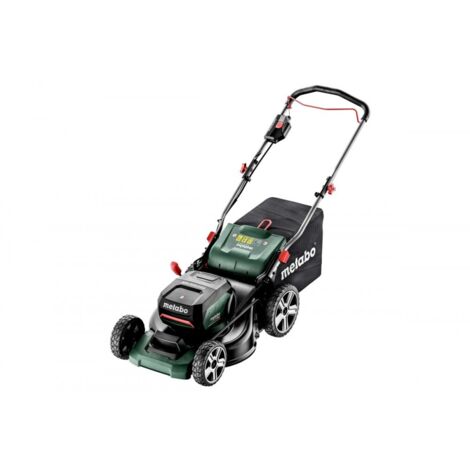 Metabo Attrezzature da giardino - Tosaerba a batteria 36V, larghezza di taglio 46 cm, senza batteria e caricabatterie 601606850