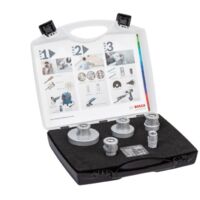 Frese Carotatrici Fresa A Tazza Per Legno Sega A Tazza Carotatrice Per Muro 9 Pezzi, 30/40/65/80/100 Mm Sega A Tazza Per Muro Fresa Per Tazza Muro