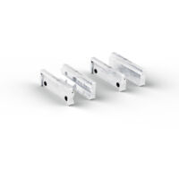 Fein coppia di ganasce di protezione set (P) prisma e (B) grezzo 110 mm alluminio (Fein VersaMAG)