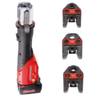 Pressatrice a Batteria 18V 4Ah Rothenberger Romax 4000 + Ganasce TH 16 20 26 - 100001925