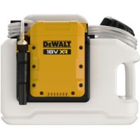 Serbatoio dell'acqua a batteria DeWALT DCE6820N, 18 volt senza batteria e caricabatterie