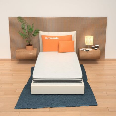 Colchon individual 105x190 Colchon en Espuma Viscoelastica Alto 30 cm - Desenfundable, Bayscent Cabrio (1/5)