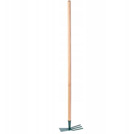 KADAX Hacke, Gartenhacke, Doppelhacke für Garten, groß, 3 Zinken