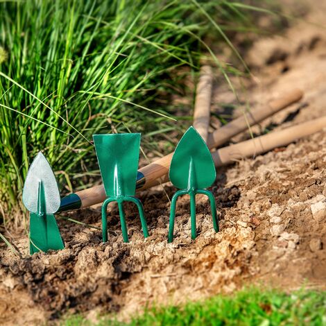 KADAX Hacke, Gartenhacke, Doppelhacke für Garten, groß, Herz