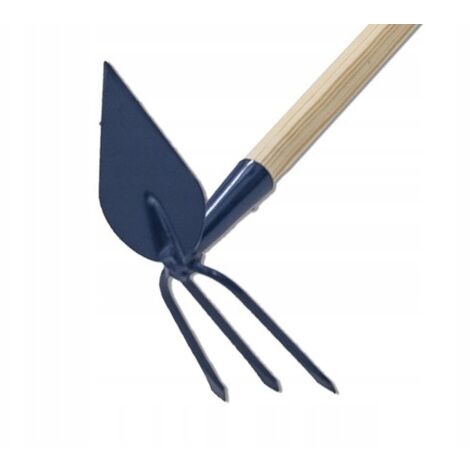 PadPure Gartenhacke Mit Längenverstellbarem Griff (bis 152,4 Cm) – 2-in-1 Gartenwerkzeug Zum Jäten & Pflanzen