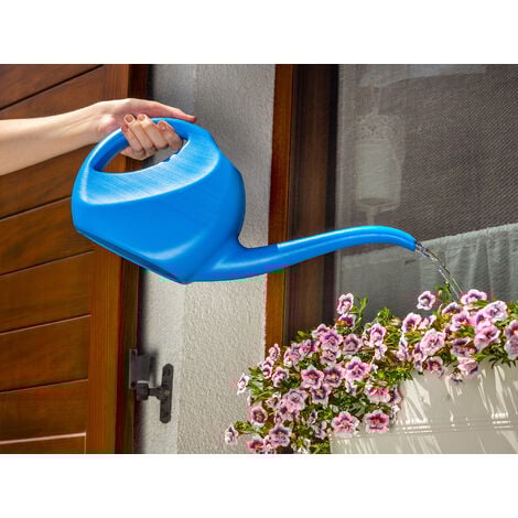 KADAX Gießkanne, 2 Liter, kleine Gartengießkanne aus Kunststoff
