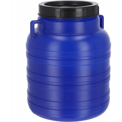KADAX Plastikfass, Weithalsfass, aus HDPE-Kunststoff mit Deckel, 20L 1 Stück