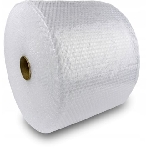 KADAX Luftpolsterfolie, Noppenfolie zum verpacken, Knallfolie, 100 m x 50 cm (1/5)