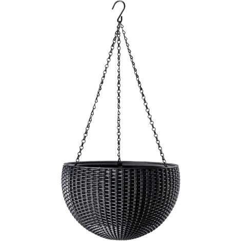 Geli Blumentopf / Pflanztopf E & K 30 cm anthrazit bei