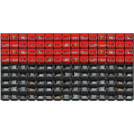KADAX Gereedschapswandrek, 156 x 78 cm, werkplaatsrek, wandrek voor