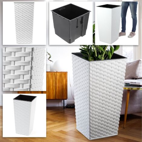 50+ Kik Blumentopf Rattan, 32,5 x 32,5 x 61 cm (art.