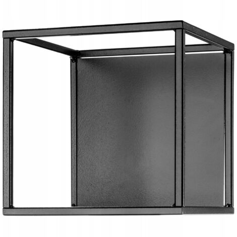 3-tlg. Blumentopfhalter Aus Eisen Schwarz - Hängende Pflanzenständer Für Balkon Zaun