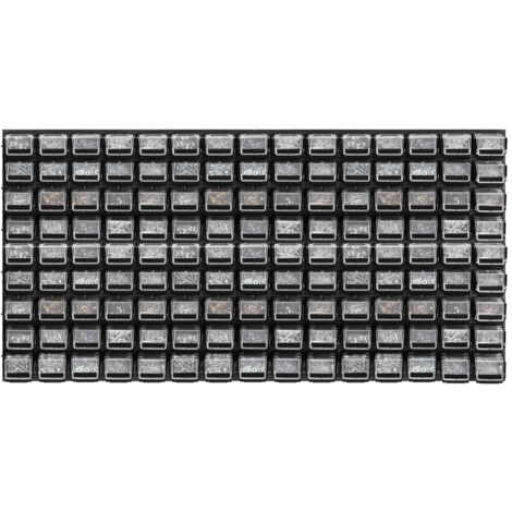 KADAX Gereedschapswandplank, 156 x 78 cm, rood, werkplaatsopbergsysteem