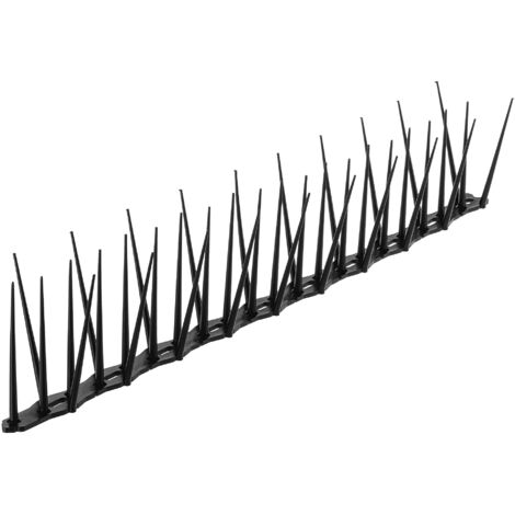 KADAX Vogelabwehr aus Kunststoff, Taubenabwehr Spikes, Vogelschutz für Balkon Fenster Dach Garten, V
