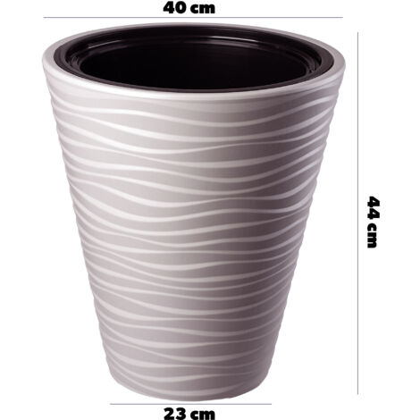 pflanztopf cube Metal Large Cube Planter Box for Tree 21x21x24H White 43Pounds