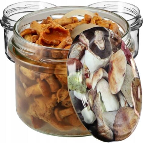 KADAX Einmachgläser 10er Set - 235ml Mit Schraubdeckel | Luftdicht Für Marmelade & Co.