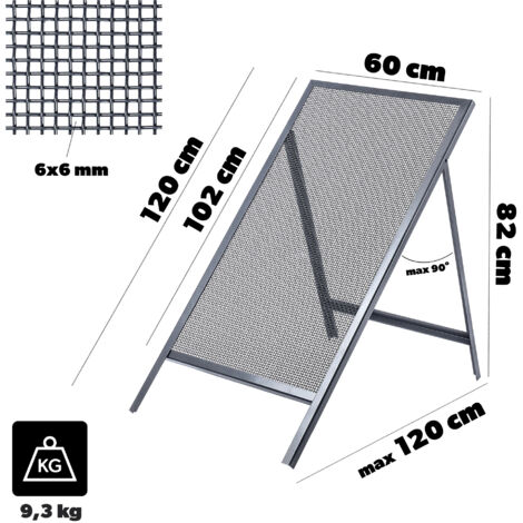 Kerbl Heunetz Für Rundballen Maschenweite 4,5 X 4,5 Cm, ¿ 150 Cm / Höhe