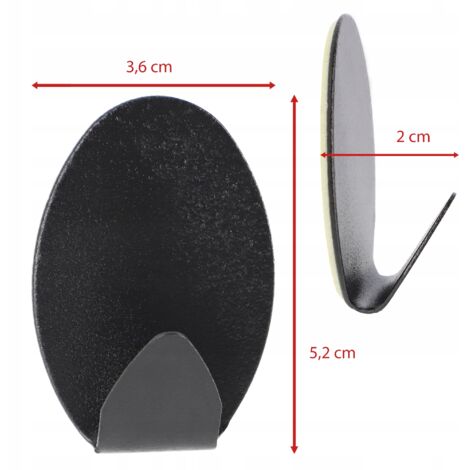 ELAYARD 20 Stück Auto Haken Selbstklebend - Unsichtbare Aufhänger Für Schlüssel & Kabel