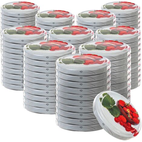KADAX Deckel fi66 Muster O-04 Früchte Erdbeeren, Kirschen (1/5)