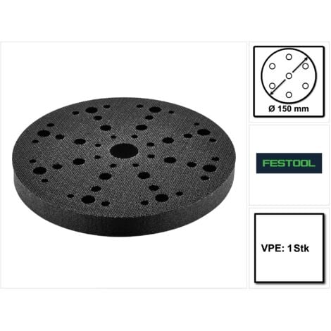 Pad d'interface FESTOOL IP-STF D150/MJ2-15/1 - Pour ponceuse excentrique Ø 150 mm - 203351