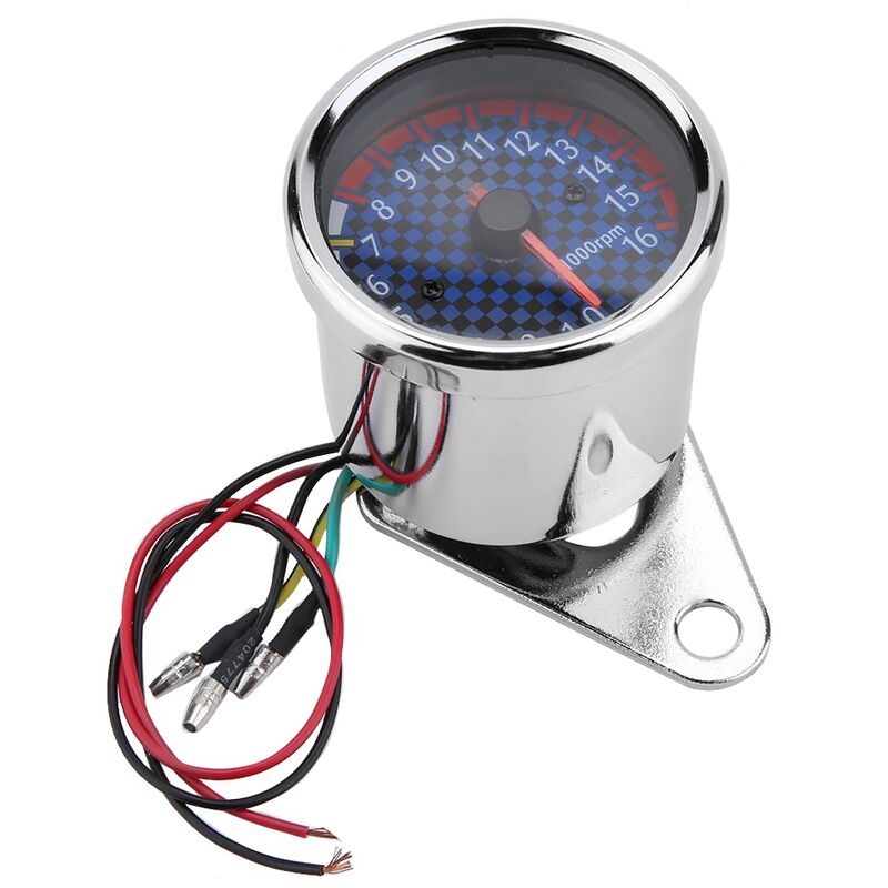 Eosnow 2 in 1 Motorrad LED Digital Voltmeter Drehzahlmesser
