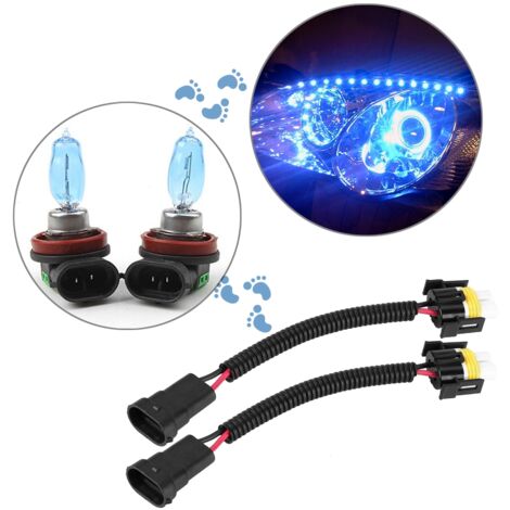 H11 Auf 9006/9005 Konverterkabel - LED Scheinwerfer Adapter Für Auto