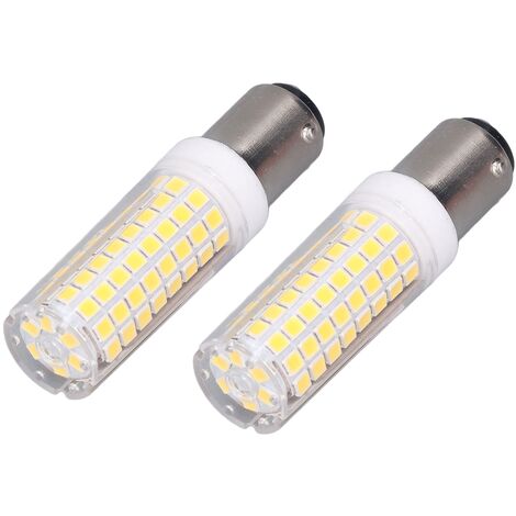 10 Stück Mini-E12 LED Kerzenbirnen 1,5W, Warmweiß – Für Kronleuchter, Deko & Auto (230V)