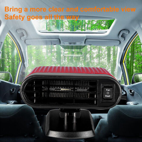 Eosnow Auto 12V tragbare elektrische Fensterheizung Heizung