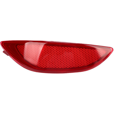 Eosnow Reflektor für hintere Stostange, rot, Warnung, wasserdicht, stofest,  Ersatz für Hyundai Accent LE SE, links