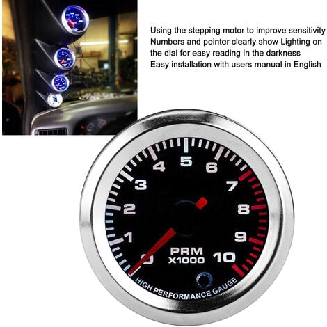 Eosnow Universelles Auto-HUD-Display, digitaler GPS-Tachometer mit  Geschwindigkeitsalarm, automatische Helligkeitsanpassung für das Fahrzeug