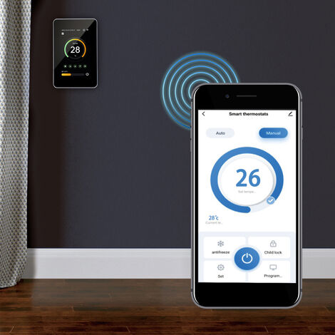 Wifi Smart Heizung Thermostat Digital Temperaturregler Handy App