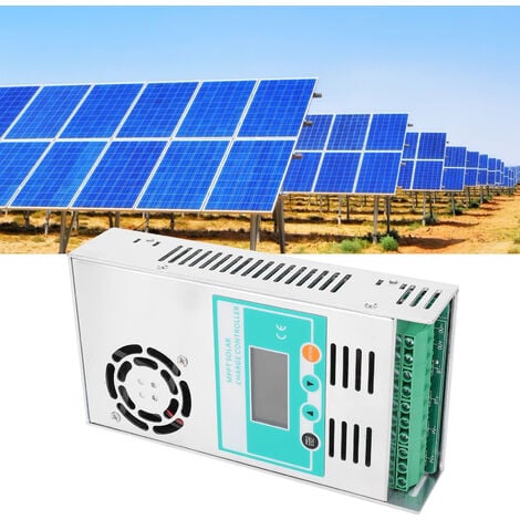 MPPT Solarladeregler 12V 24V 36V 48V Batterieregler mit intelligentem  elektrischen LüfterMPPT-60A