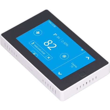 Eosnow WiFi-Temperaturregler APP-Fernbedienung WIFI 4,3-Zoll-Touchscreen- Thermostat für Tuya
