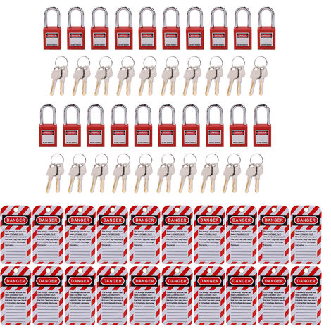 Lockout Tagout Kit - Sicherheitsausrüstung Mit Vorhängeschlössern