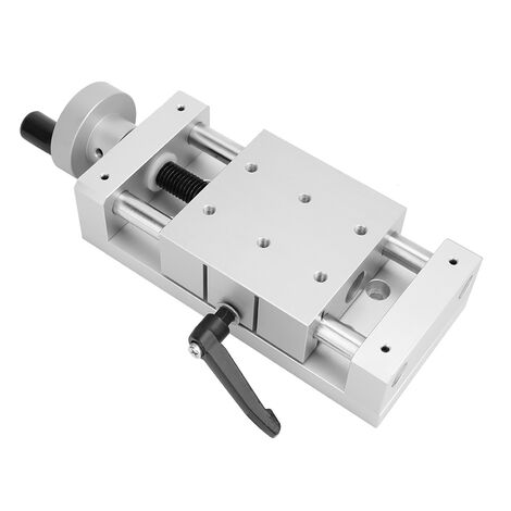 KA80-1402 Linear-Schiebetisch Mit 50 Mm Hub – Handgekurbelte Kreuztisch-Module Für XY-Positionierung Und Feinjustage