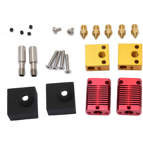 Hotend Für 3D-Drucker - Messing & Ti-Legierung, Mit Düse & Thermistor, Für Hohe Druckgeschwindigkeit