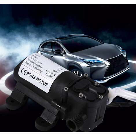 12V Auto Hochdruckreiniger 100W - Tragbare Waschanlage Mit 130 PSI