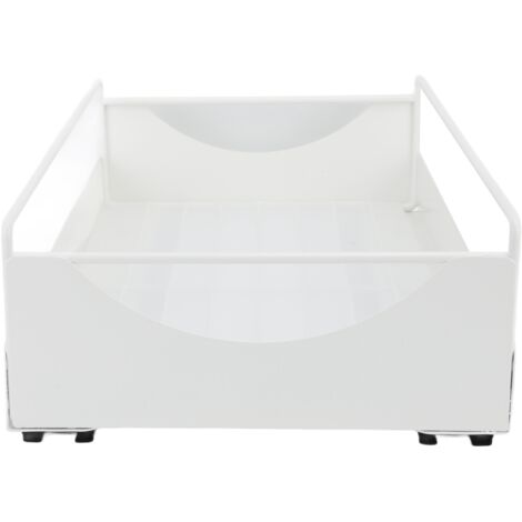 Untertisch-Organizer Aus Karbonstahl - Ausziehbarer Schrankorganizer 14 Cm Schmal