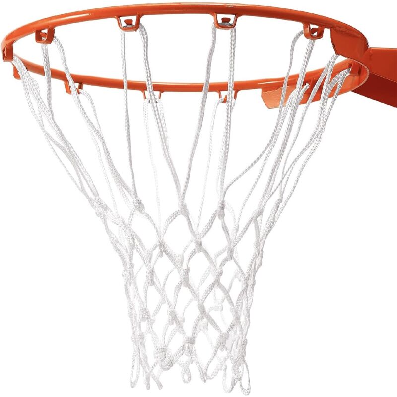 Filet Basket Tricolore, CHSEROK 12 Anneaux Polyester Panier Panier Exterieur Avec Brassards De