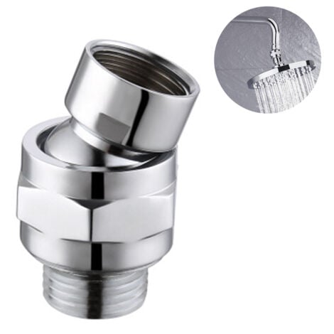 FOREHILL Régulateurs De Débit Pour Pommeau De Douche, Douche Limiteur De Réducteur De Débit Réglé, Adaptateur Pour Pommeau De Douche Fixe Et Douchette à Main Pour Salle De Bain, 6 Débits Différents