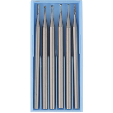 Ensemble Brunissoir Acier Tungstène - 2 Outils De Polissage | Pour Bijoux, Precision | 175mm Longueur