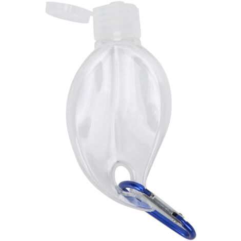 Bouteille Voyage Portable KAKASEA 30ml - Étanche Avec Porte-clés Cuir, Rechargeable à Main